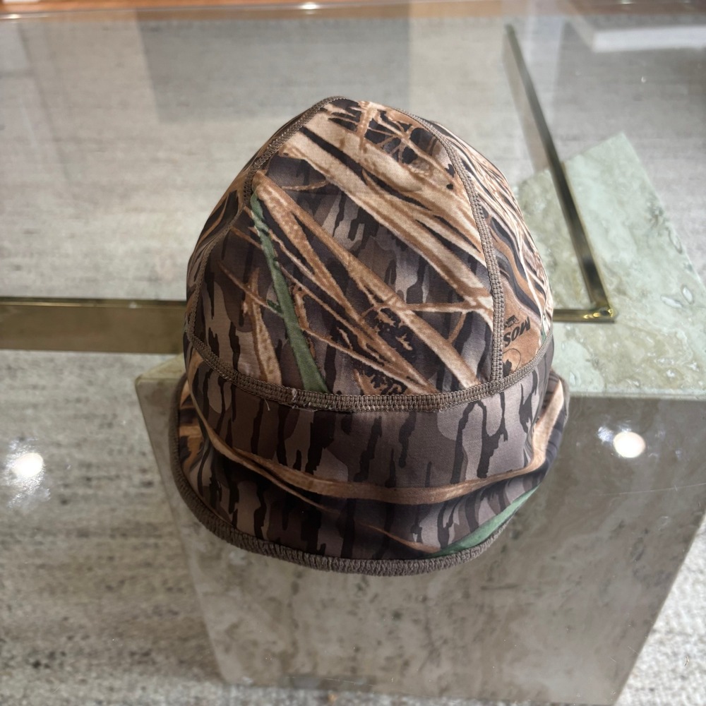 Drake Waterfowl Beanie Mens OSFM Camo Excellent Mossy Oak Fleece Lined Cap